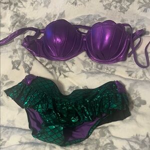 NWOT Vintage Hot Topic Little Mermaid Swim Suit